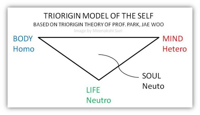 Triorigin model of self-Prof Park Jae Woo